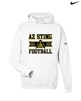 AZ Sting Football Stamp - Nike Club Fleece Hoodie
