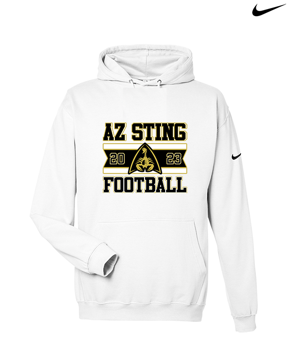 AZ Sting Football Stamp - Nike Club Fleece Hoodie