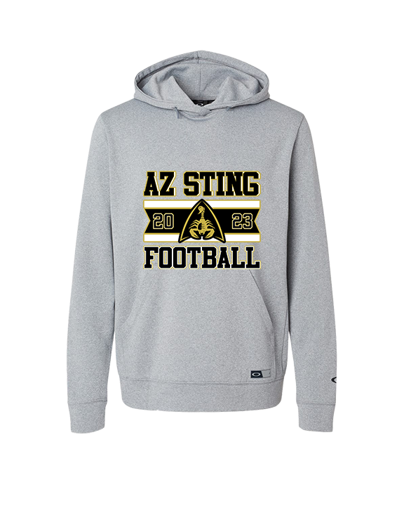 AZ Sting Football Stamp - Oakley Performance Hoodie