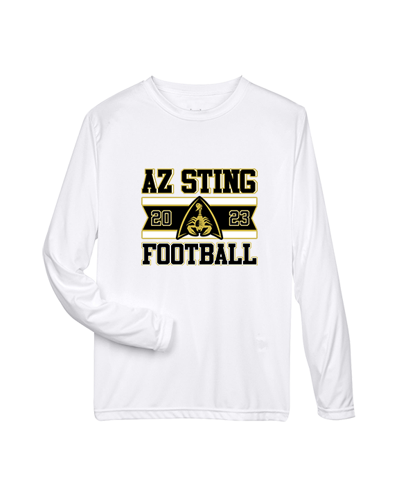 AZ Sting Football Stamp - Performance Longsleeve