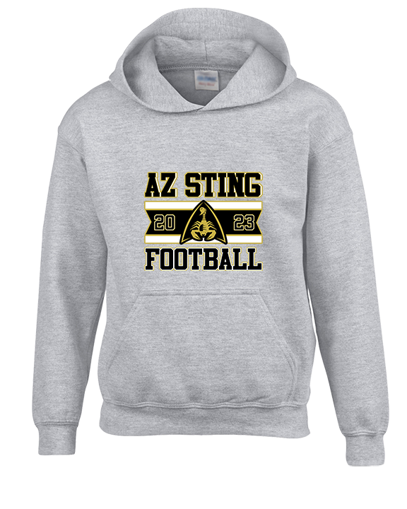 AZ Sting Football Stamp - Unisex Hoodie