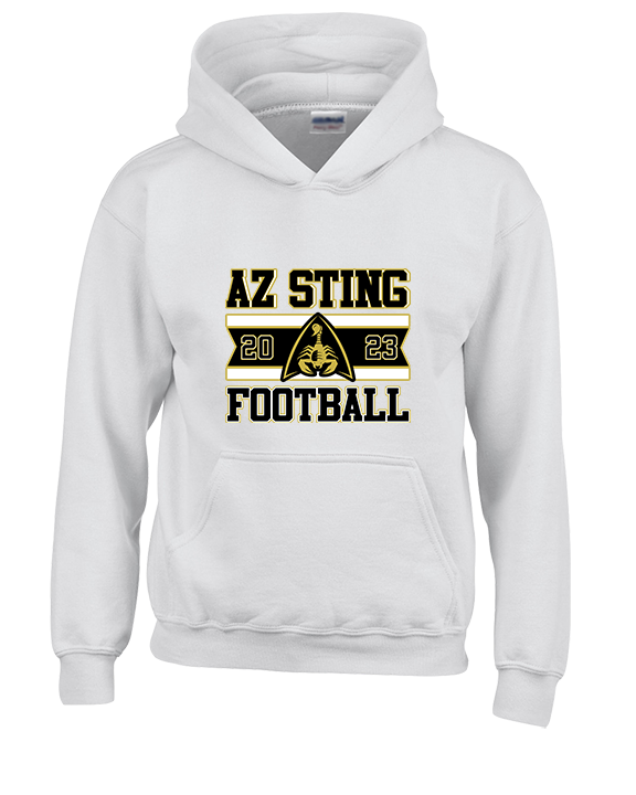 AZ Sting Football Stamp - Unisex Hoodie