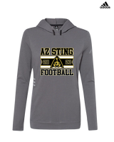 AZ Sting Football Stamp - Womens Adidas Hoodie