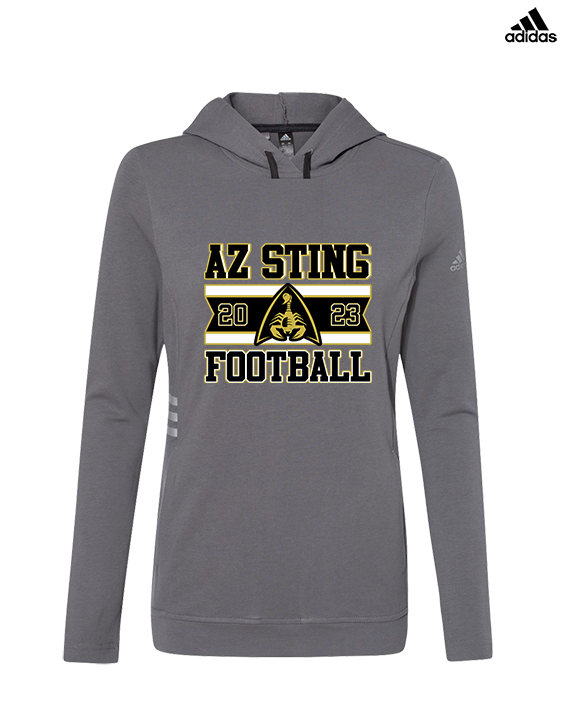 AZ Sting Football Stamp - Womens Adidas Hoodie