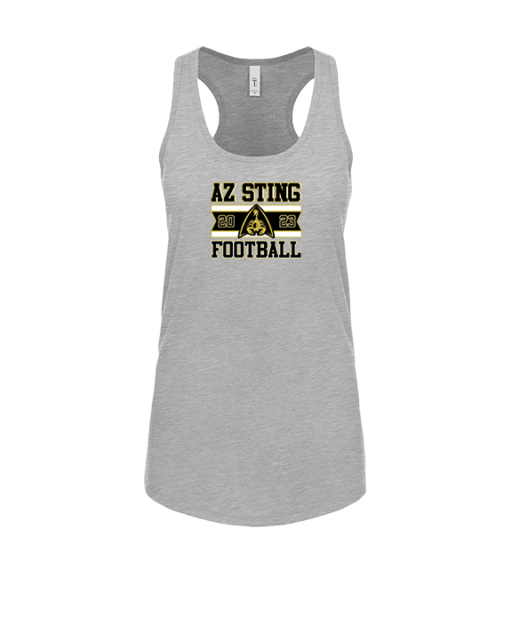 AZ Sting Football Stamp - Womens Tank Top