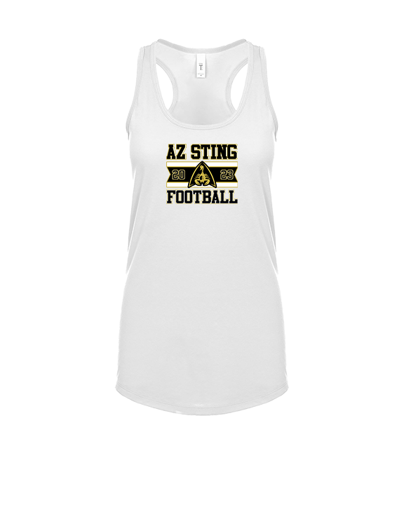 AZ Sting Football Stamp - Womens Tank Top