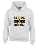 AZ Sting Football Stamp - Youth Hoodie