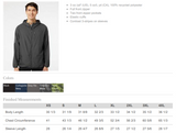 Leesville HS Basketball Design - Mens Adidas Full Zip Jacket