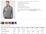 Marshall HS Softball Cut - Mens Adidas Quarter Zip