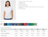 Pearl City HS Baseball Curve - Adidas Womens Polo