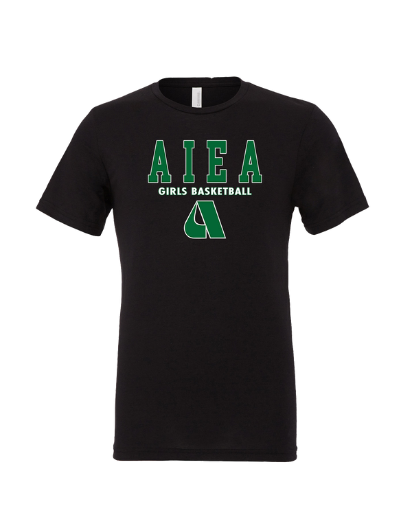 Aiea HS Girls Basketball Block - Mens Tri Blend Shirt