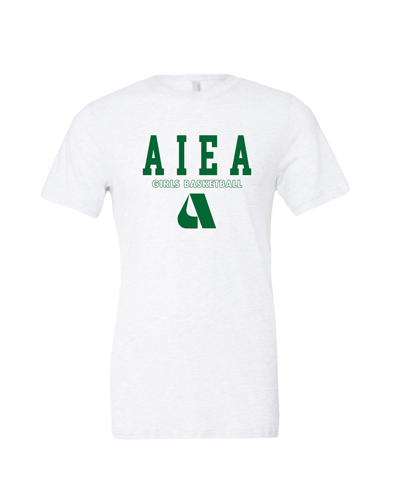 Aiea HS Girls Basketball Block - Mens Tri Blend Shirt