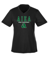 Aiea HS Girls Basketball Block - Womens Performance Shirt