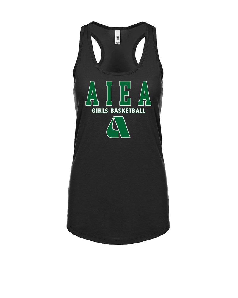 Aiea HS Girls Basketball Block - Womens Tank Top