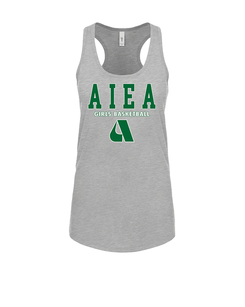Aiea HS Girls Basketball Block - Womens Tank Top