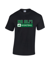 Aiea HS Girls Basketball Pennant - Cotton T-Shirt