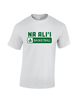 Aiea HS Girls Basketball Pennant - Cotton T-Shirt