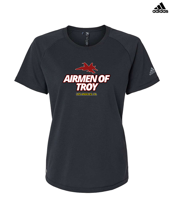 Airmen Of Troy Additional Custom Logo 01 - Womens Adidas Performance Shirt