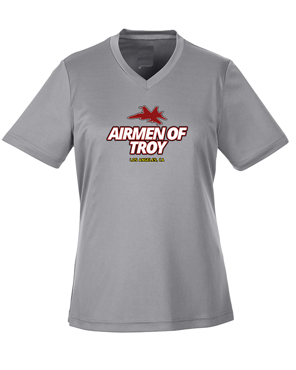 Airmen Of Troy Additional Custom Logo 01 - Womens Performance Shirt