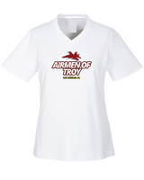 Airmen Of Troy Additional Custom Logo 01 - Womens Performance Shirt