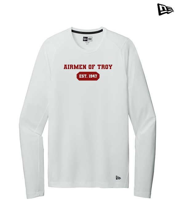 Airmen Of Troy Additional Custom Logo 02 - New Era Performance Long Sleeve