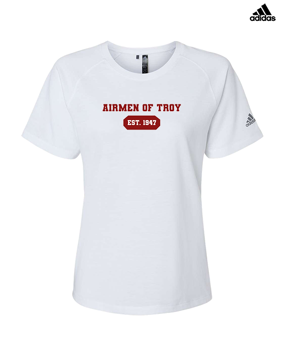 Airmen Of Troy Additional Custom Logo 02 - Womens Adidas Performance Shirt