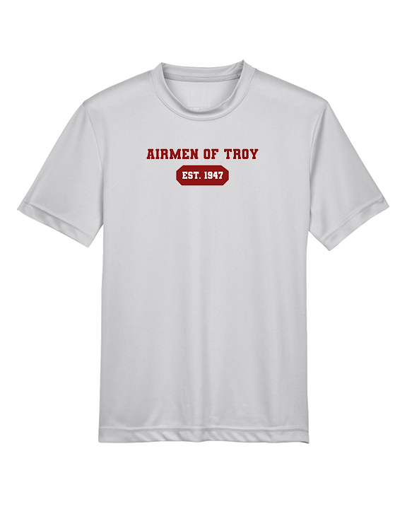 Airmen Of Troy Additional Custom Logo 02 - Youth Performance Shirt