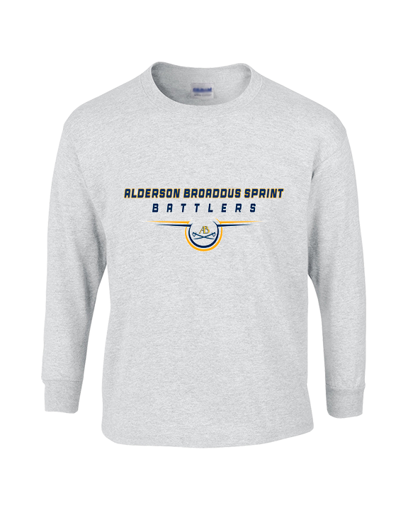 Alderson Broaddus Sprint Football Design - Cotton Longsleeve