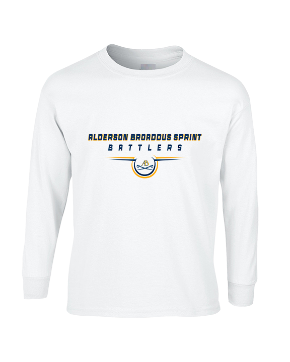 Alderson Broaddus Sprint Football Design - Cotton Longsleeve