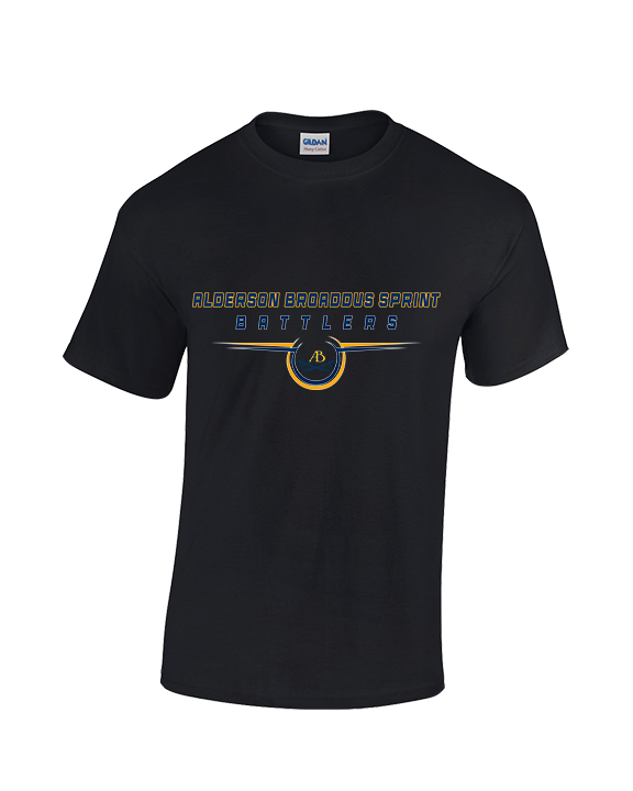 Alderson Broaddus Sprint Football Design - Cotton T-Shirt
