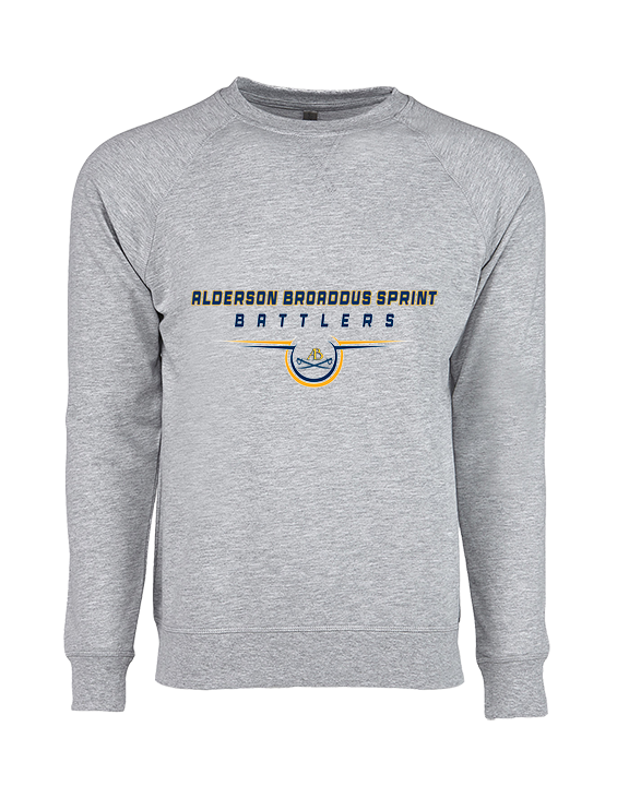 Alderson Broaddus Sprint Football Design - Crewneck Sweatshirt