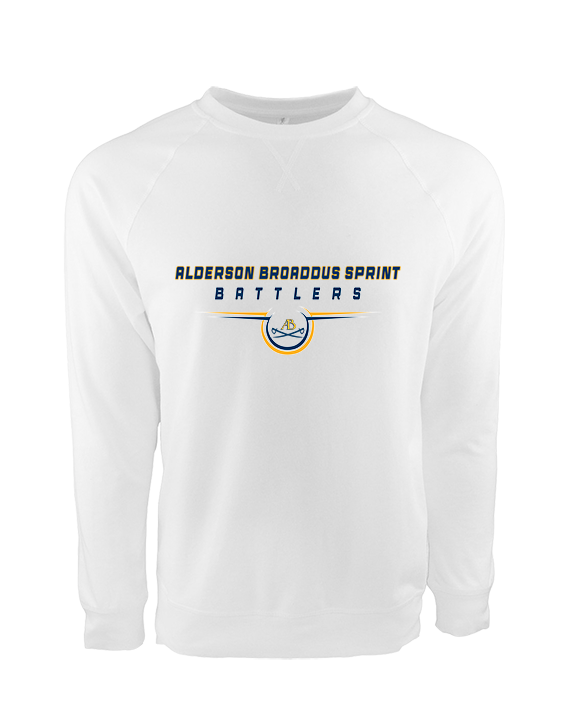 Alderson Broaddus Sprint Football Design - Crewneck Sweatshirt
