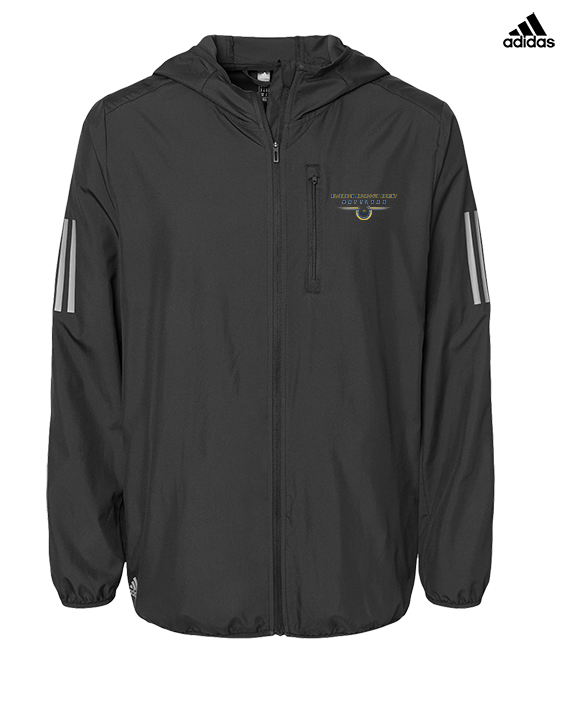 Alderson Broaddus Sprint Football Design - Mens Adidas Full Zip Jacket