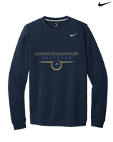 Alderson Broaddus Sprint Football Design - Mens Nike Crewneck