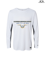 Alderson Broaddus Sprint Football Design - Mens Oakley Longsleeve