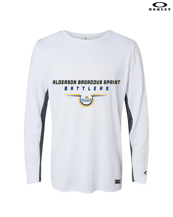 Alderson Broaddus Sprint Football Design - Mens Oakley Longsleeve