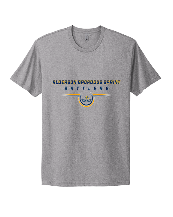 Alderson Broaddus Sprint Football Design - Mens Select Cotton T-Shirt