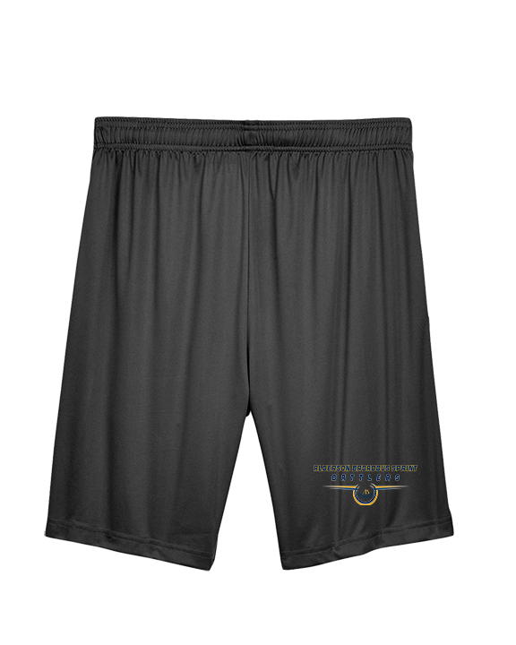 Alderson Broaddus Sprint Football Design - Mens Training Shorts with Pockets