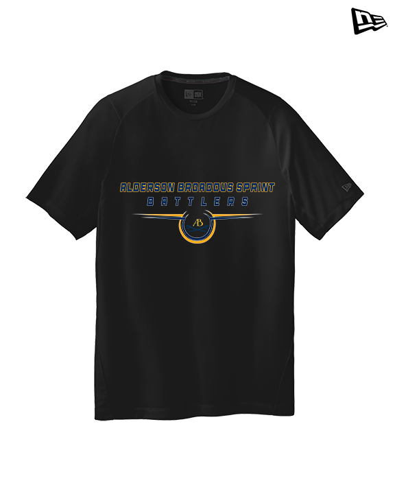 Alderson Broaddus Sprint Football Design - New Era Performance Shirt