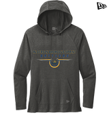 Alderson Broaddus Sprint Football Design - New Era Tri-Blend Hoodie