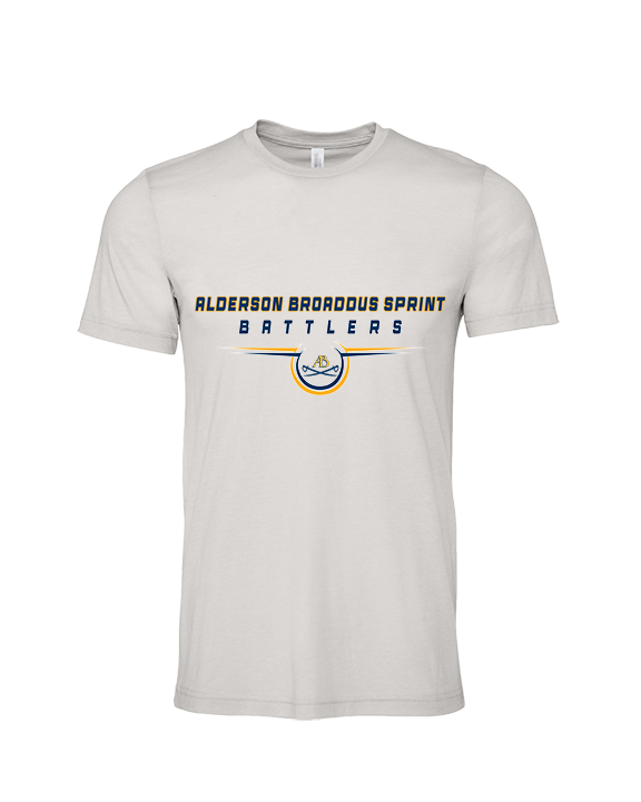 Alderson Broaddus Sprint Football Design - Tri-Blend Shirt