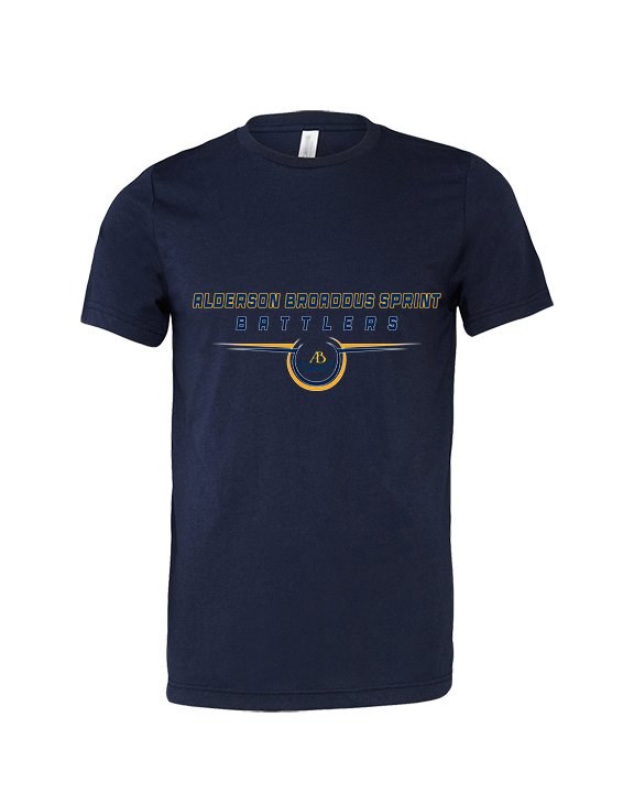 Alderson Broaddus Sprint Football Design - Tri-Blend Shirt