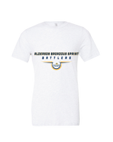 Alderson Broaddus Sprint Football Design - Tri-Blend Shirt