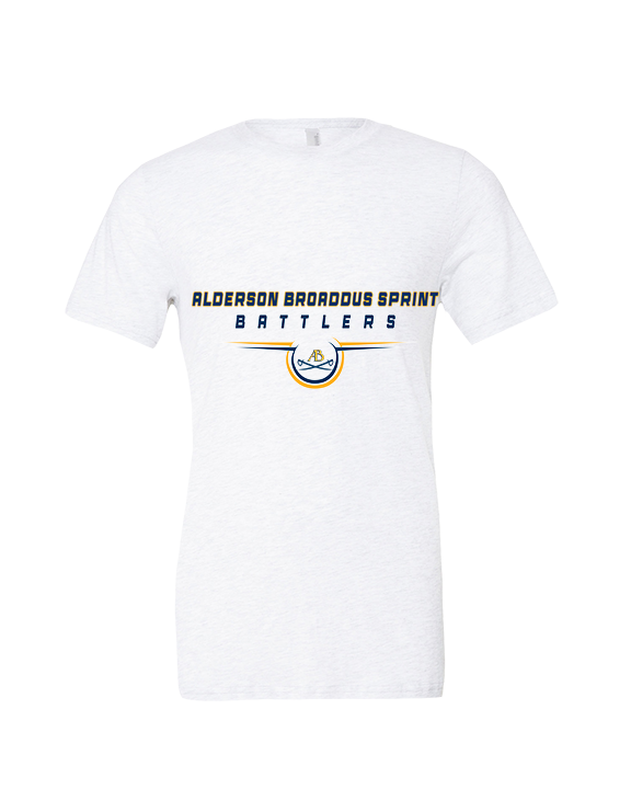 Alderson Broaddus Sprint Football Design - Tri-Blend Shirt