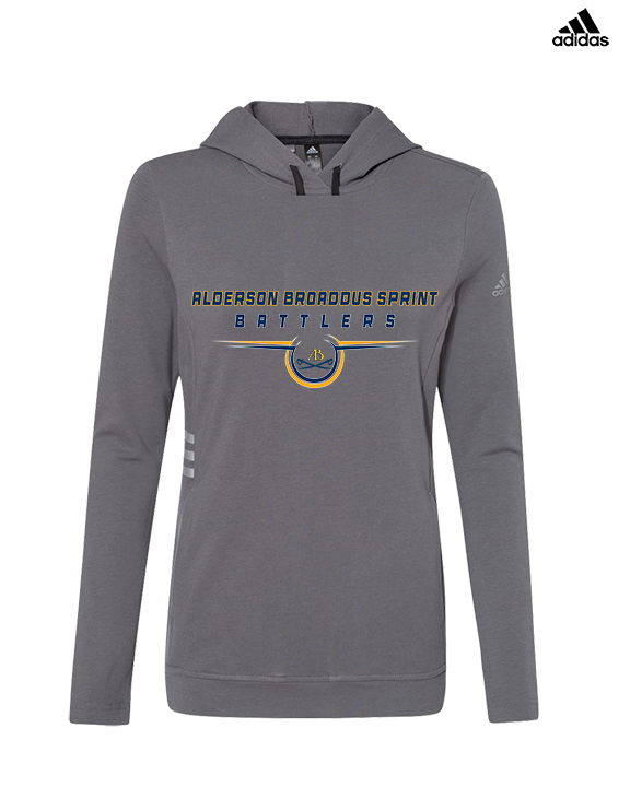 Alderson Broaddus Sprint Football Design - Womens Adidas Hoodie