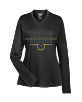 Alderson Broaddus Sprint Football Design - Womens Performance Longsleeve
