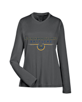 Alderson Broaddus Sprint Football Design - Womens Performance Longsleeve