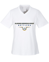 Alderson Broaddus Sprint Football Design - Womens Performance Shirt