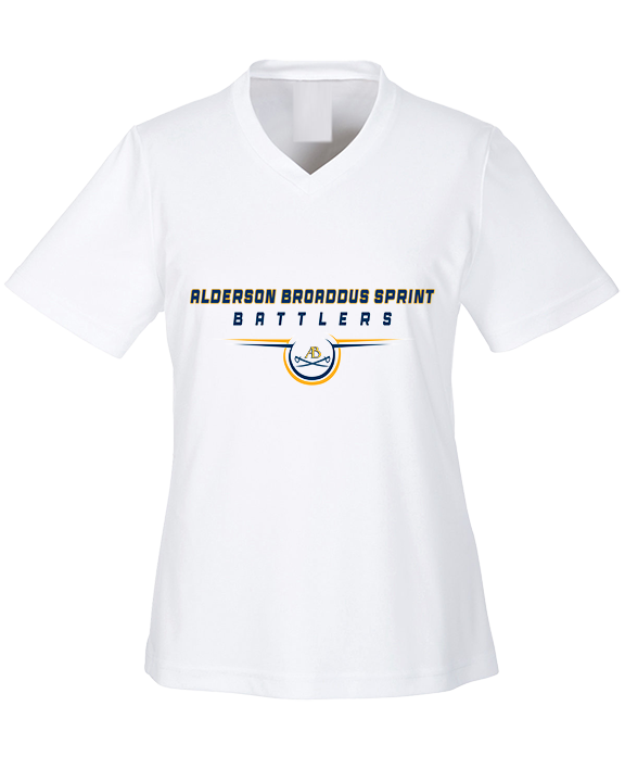 Alderson Broaddus Sprint Football Design - Womens Performance Shirt