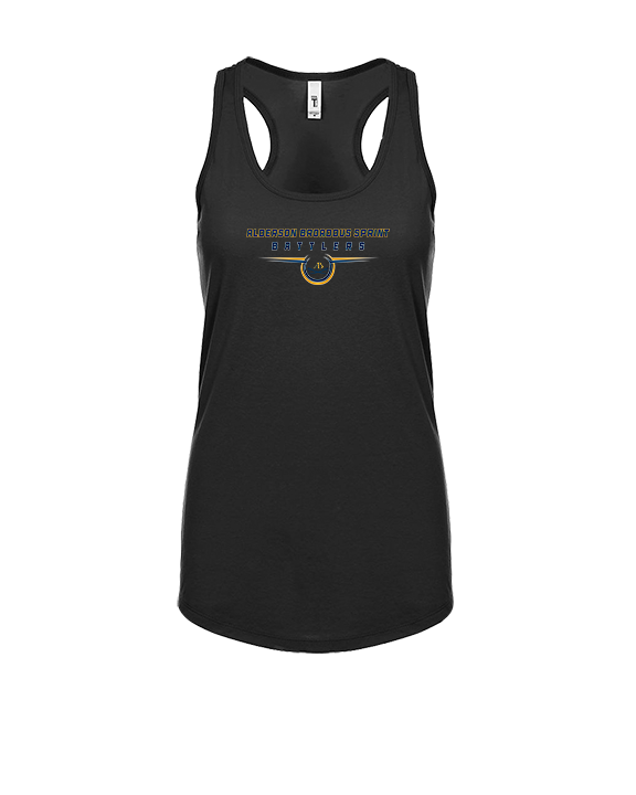 Alderson Broaddus Sprint Football Design - Womens Tank Top